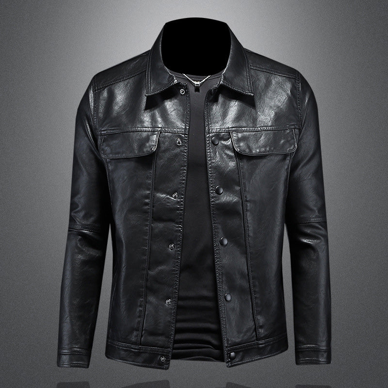 Avery Men's Jacket | Premium Leather, Classic Biker Style 3