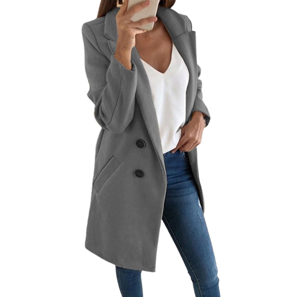 Ayla Women's Blazer Coat | Soft Thick Fabric, Stylish Design 4