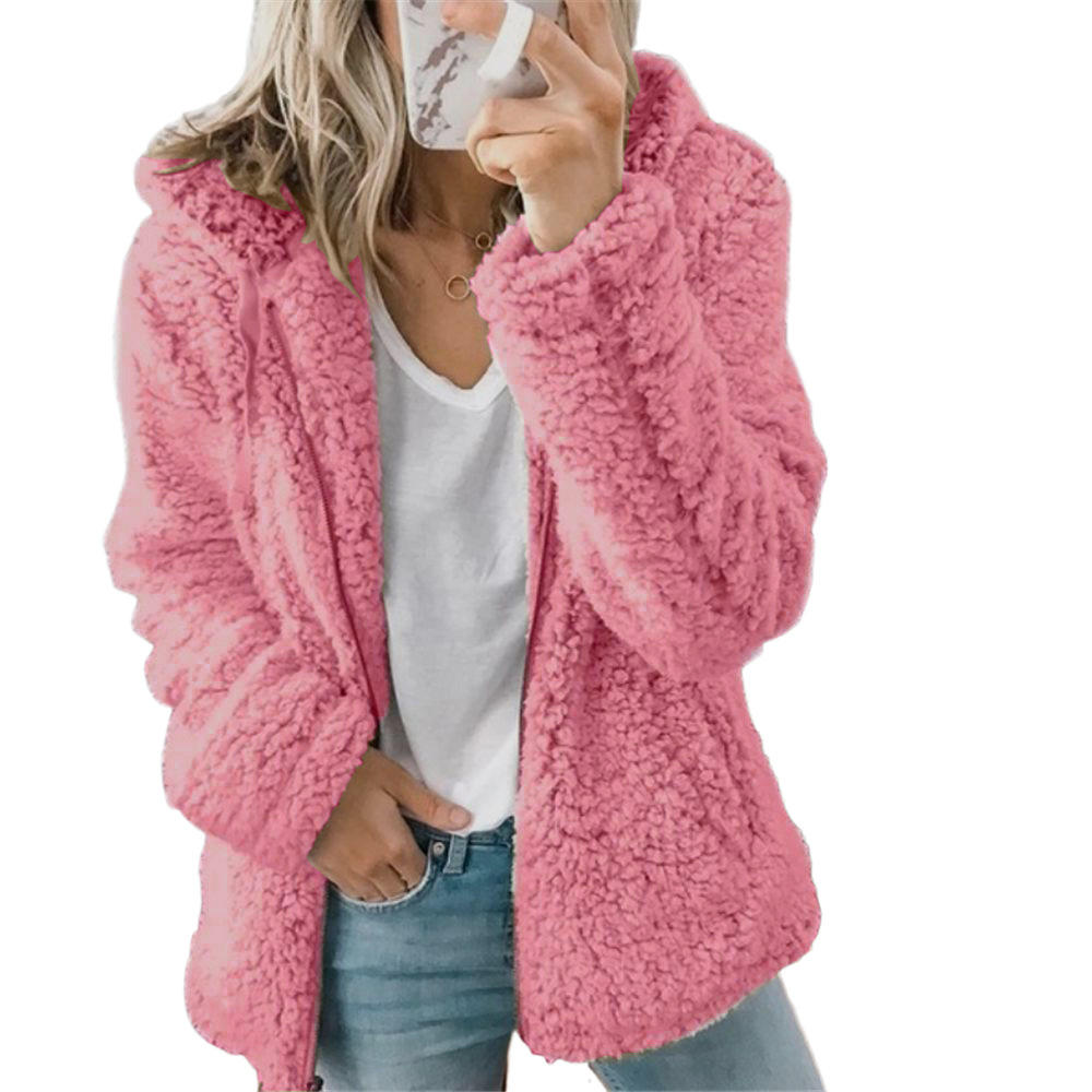 Bella Women's Teddy Fur Coat | Soft Fleece with Pockets, Winter Essential 0