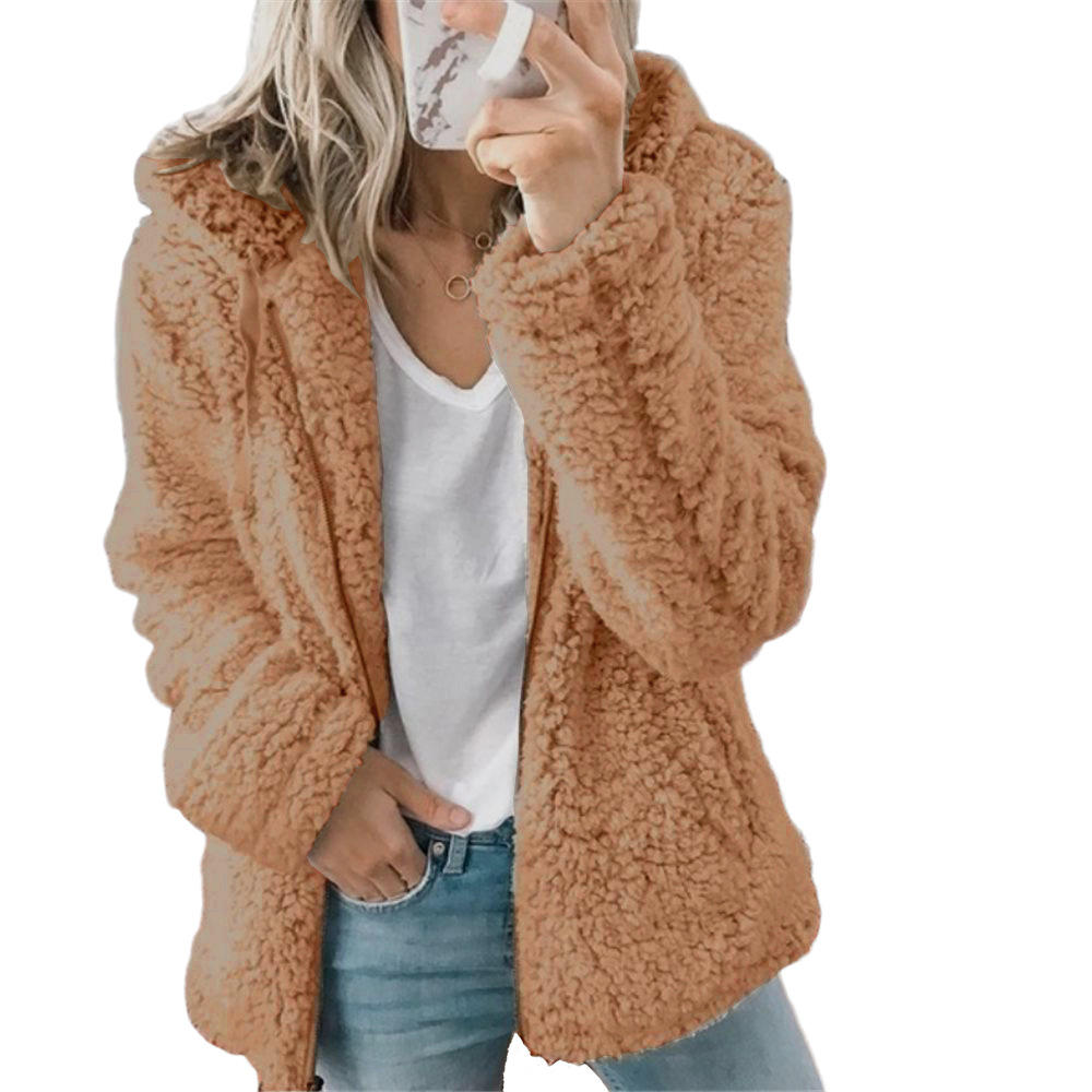 Bella Women's Teddy Fur Coat | Soft Fleece with Pockets, Winter Essential 4
