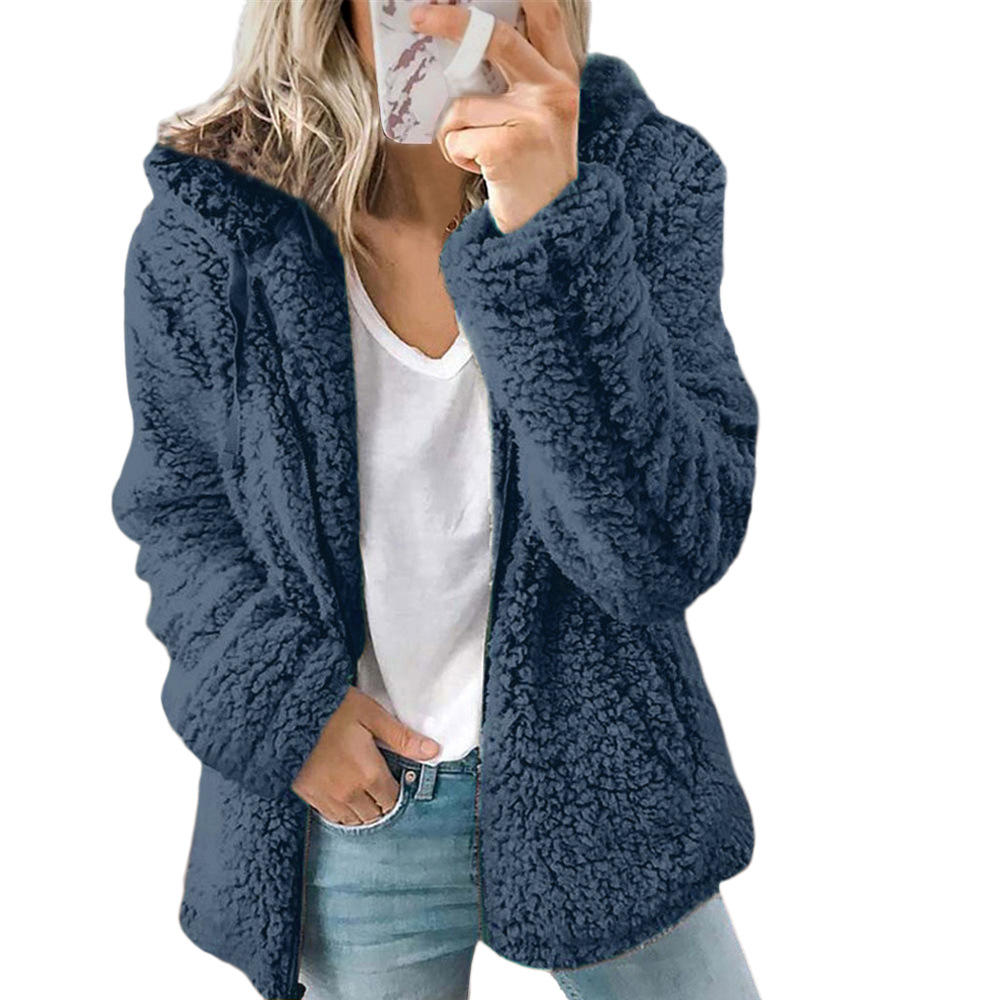 Bella Women's Teddy Fur Coat | Soft Fleece with Pockets, Winter Essential 5