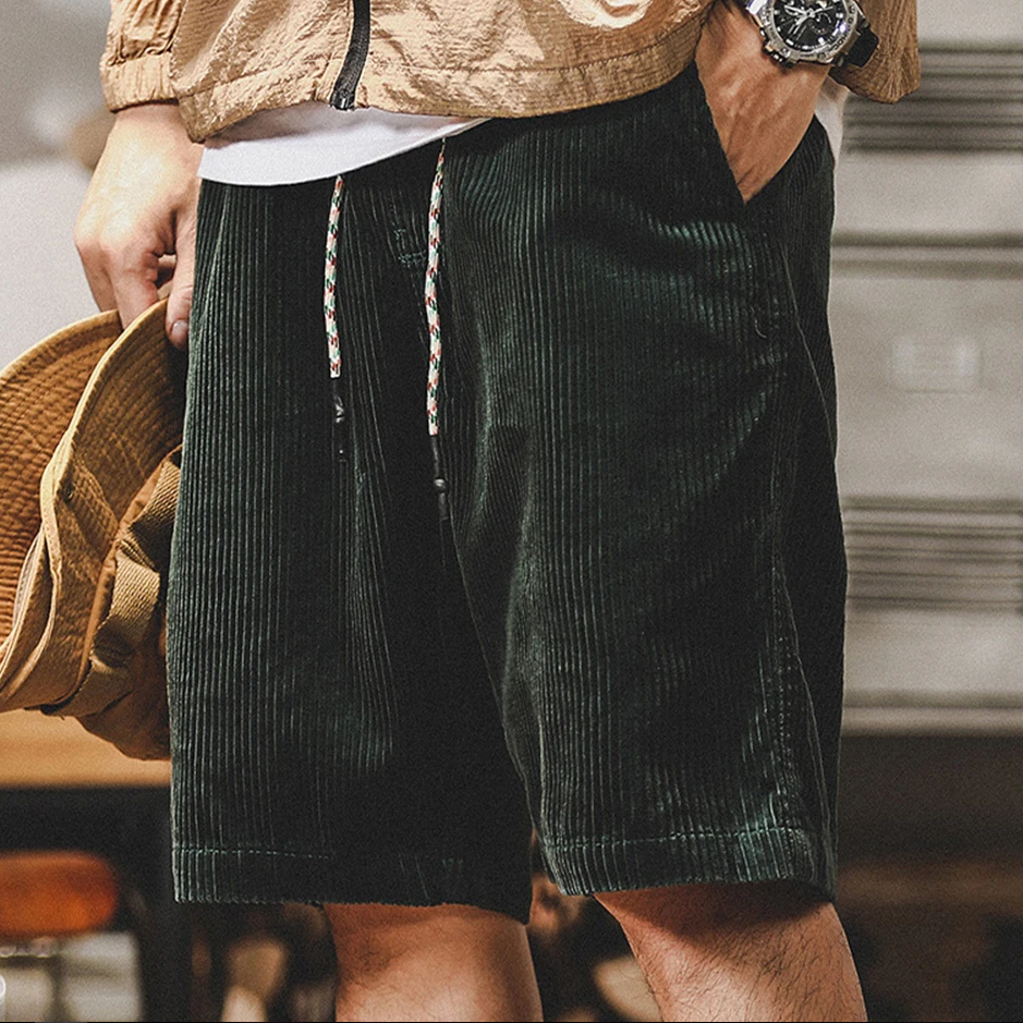 Benny Men's Summer Shorts | Classic Corduroy, Comfortable Fit 2