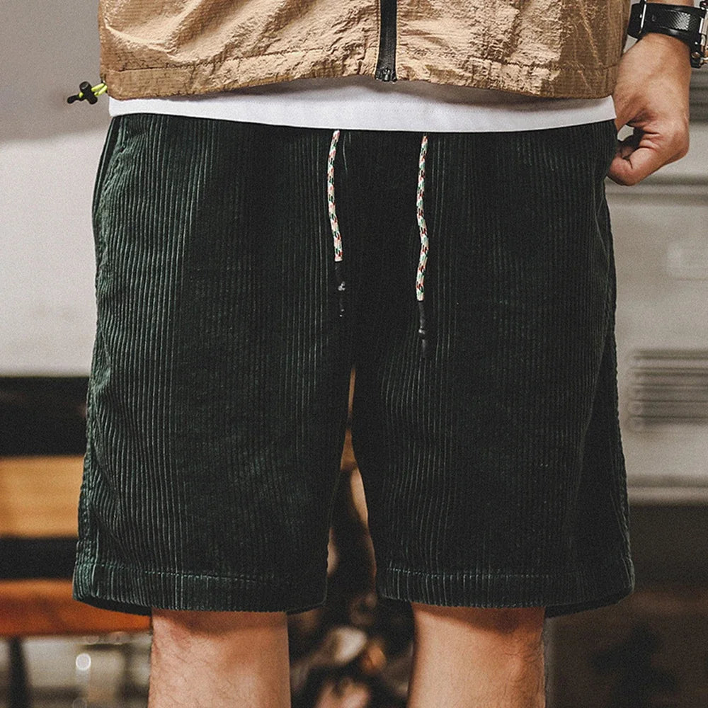 Benny Men's Summer Shorts | Classic Corduroy, Comfortable Fit 3
