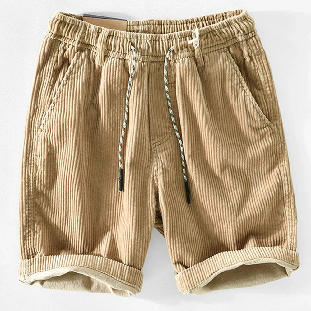 Benny Men's Summer Shorts | Classic Corduroy, Comfortable Fit 5