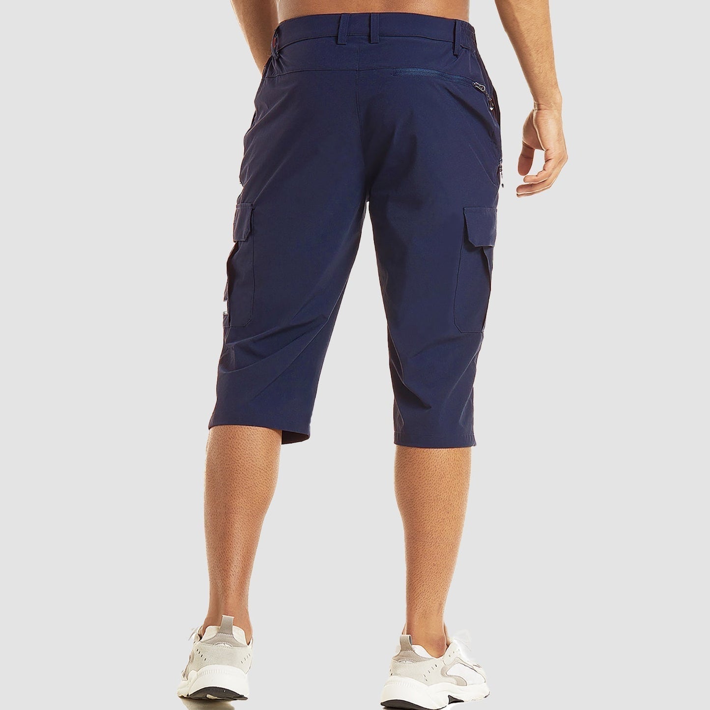 Benson Men's Cargo Shorts | Structured Knee-Length, Casual Style 1