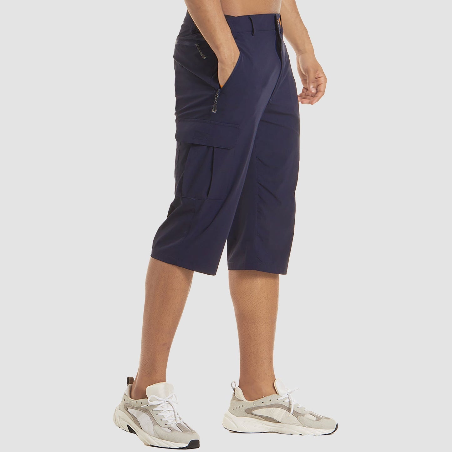Benson Men's Cargo Shorts | Structured Knee-Length, Casual Style 2