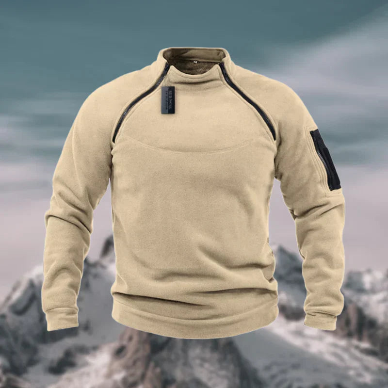 Bert Men's Fleece Sweater | Breathable and Warm, Casual Outdoor