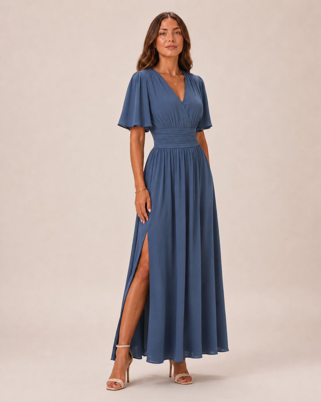 Blythe Women's Maxi Dress | High Waist A-line Skirt, Lightweight Polyester 2