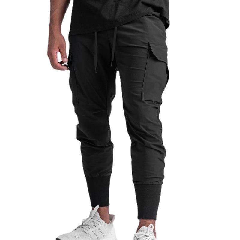 Breeze Men's Jogging Pants | Quick-Dry Lycra, Adjustable Waist 11