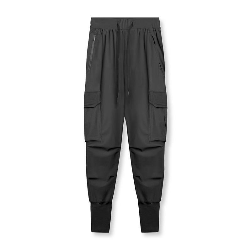 Breeze Men's Jogging Pants | Quick-Dry Lycra, Adjustable Waist 5