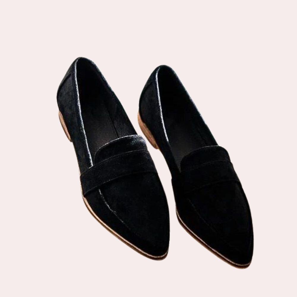 JANELLE | Suede-Look Slip-Ons for Women