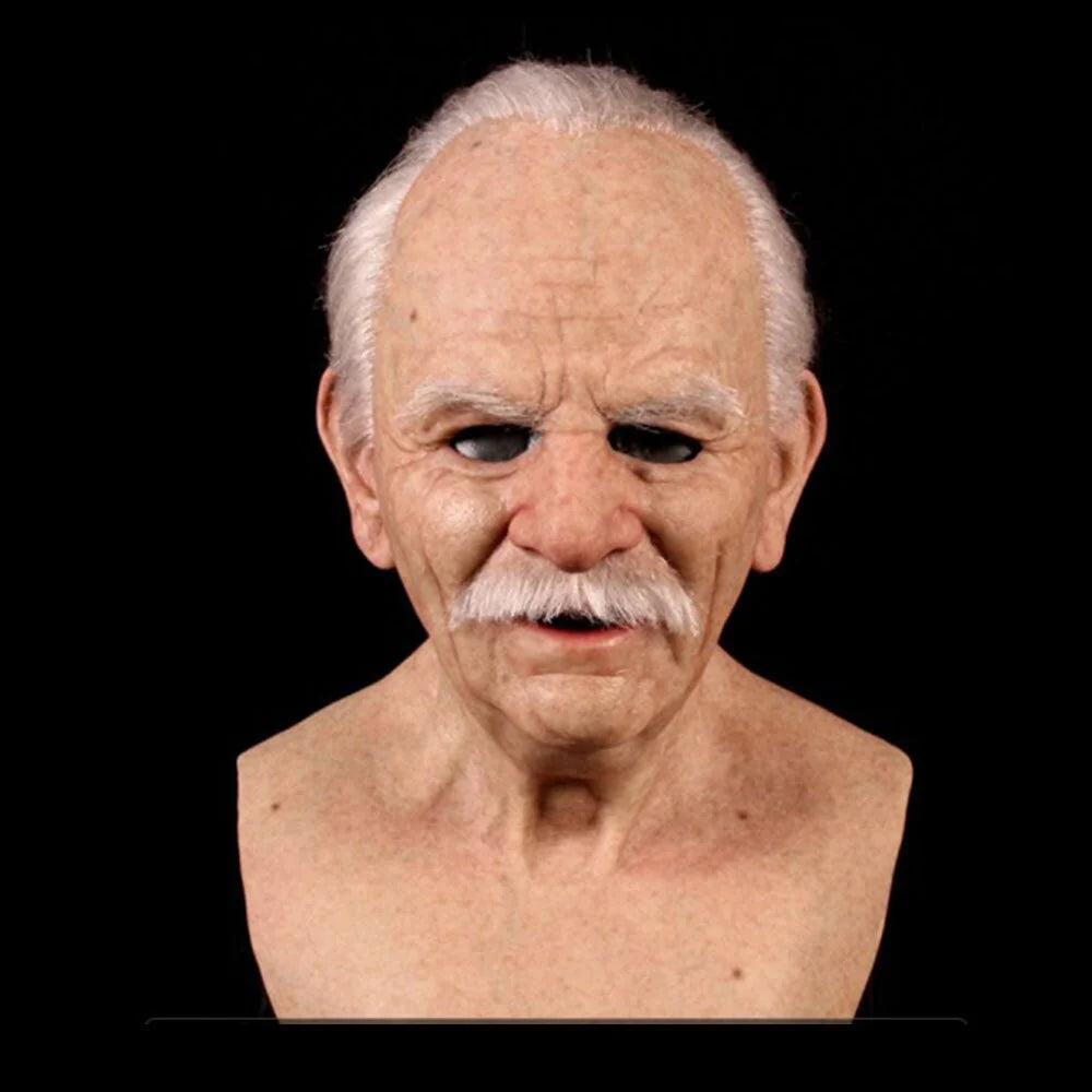 Calvin Scary Halloween Mask for Adults | Realistic Latex, Movable Mouth 12