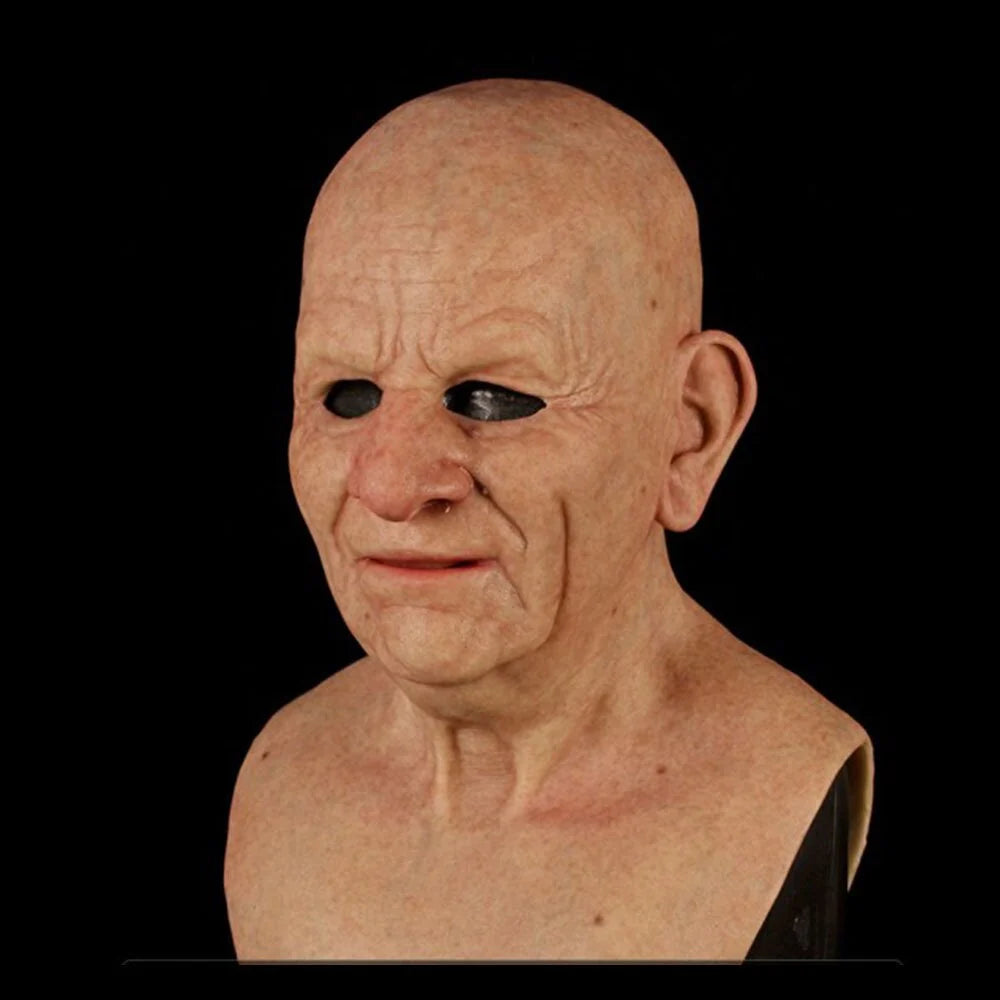 Calvin Scary Halloween Mask for Adults | Realistic Latex, Movable Mouth 9