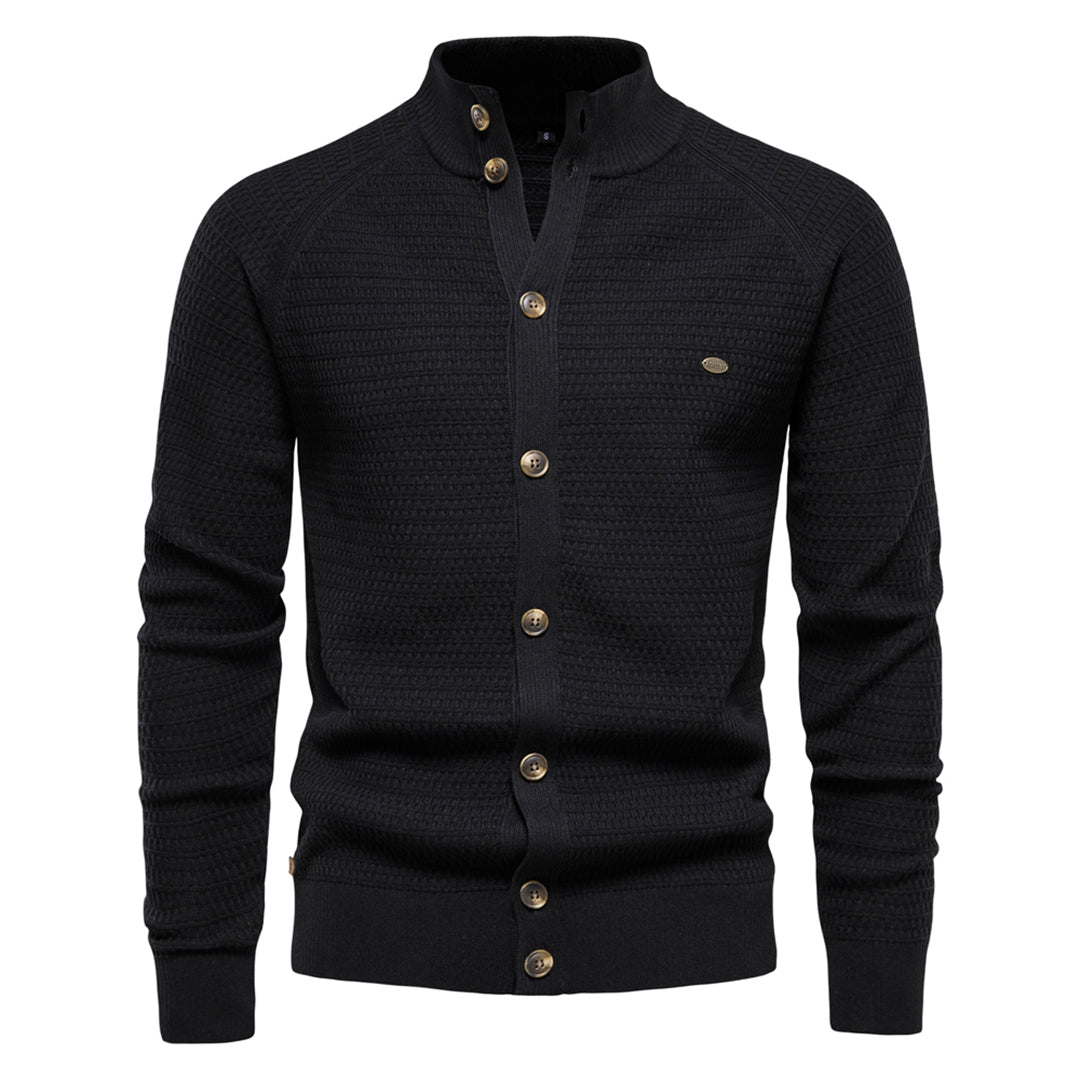 Carter Men's Cardigan | Handcrafted Cotton, Timeless Style 7