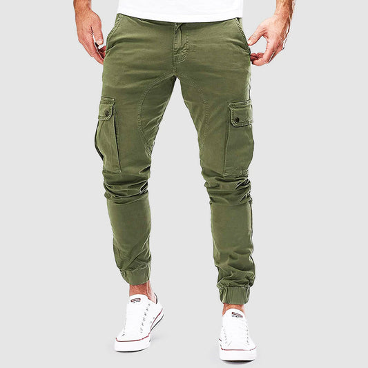 Carter Men's Cargo Joggers | Comfortable Cotton Blend, Stylish Track Pants 1