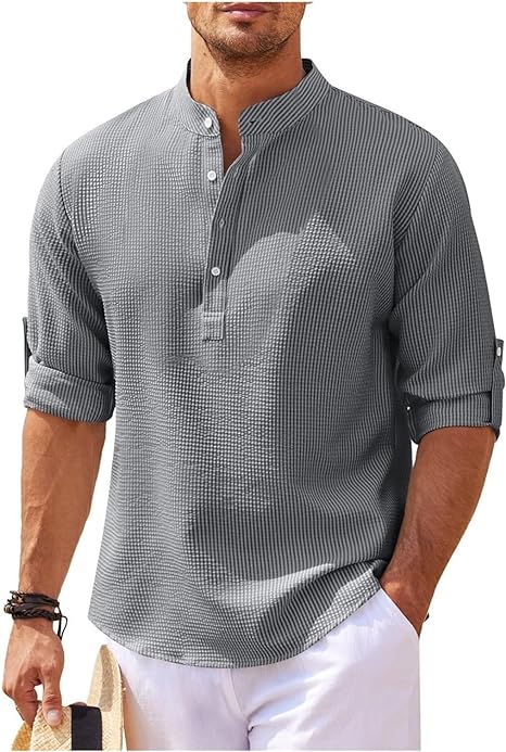 Carter Men's Classic Shirt | Lightweight Fabric, Timeless Design 0