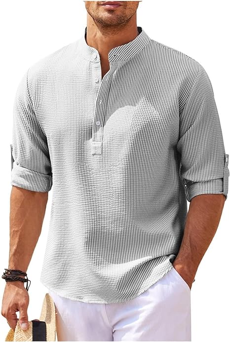 Carter Men's Classic Shirt | Lightweight Fabric, Timeless Design 8