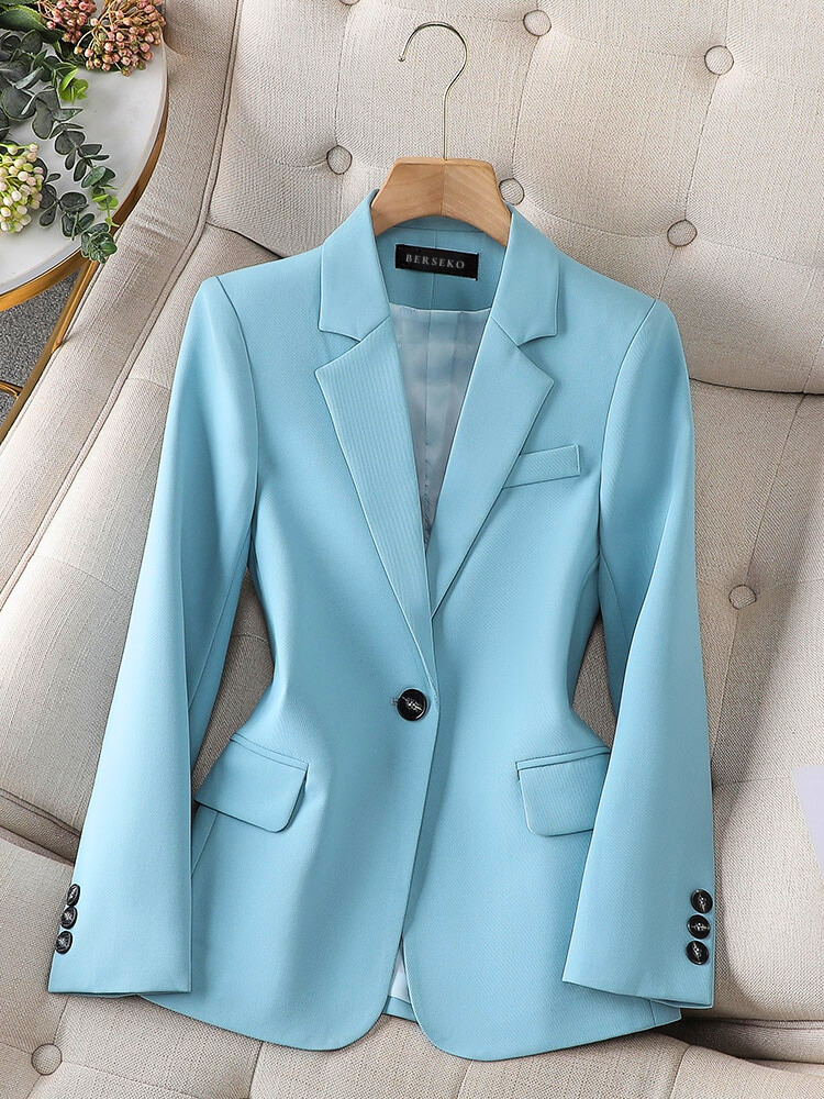 Celia Women's Black Blazer | Tailored Fit, Timeless Design 0