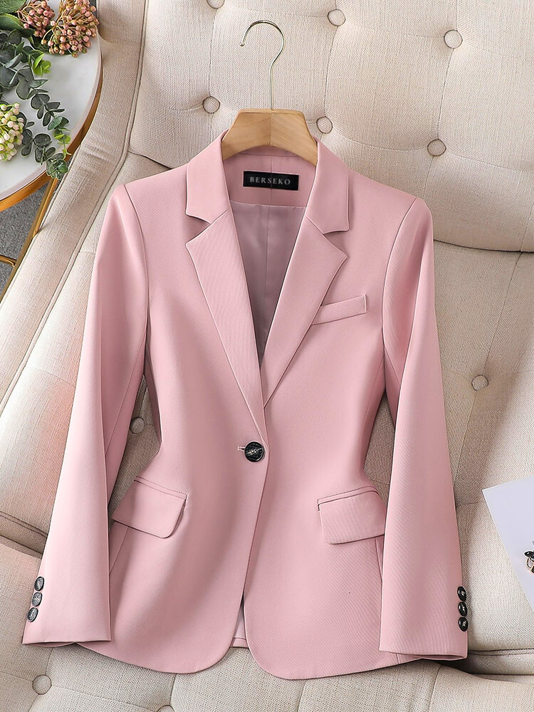 Celia Women's Black Blazer | Tailored Fit, Timeless Design 1