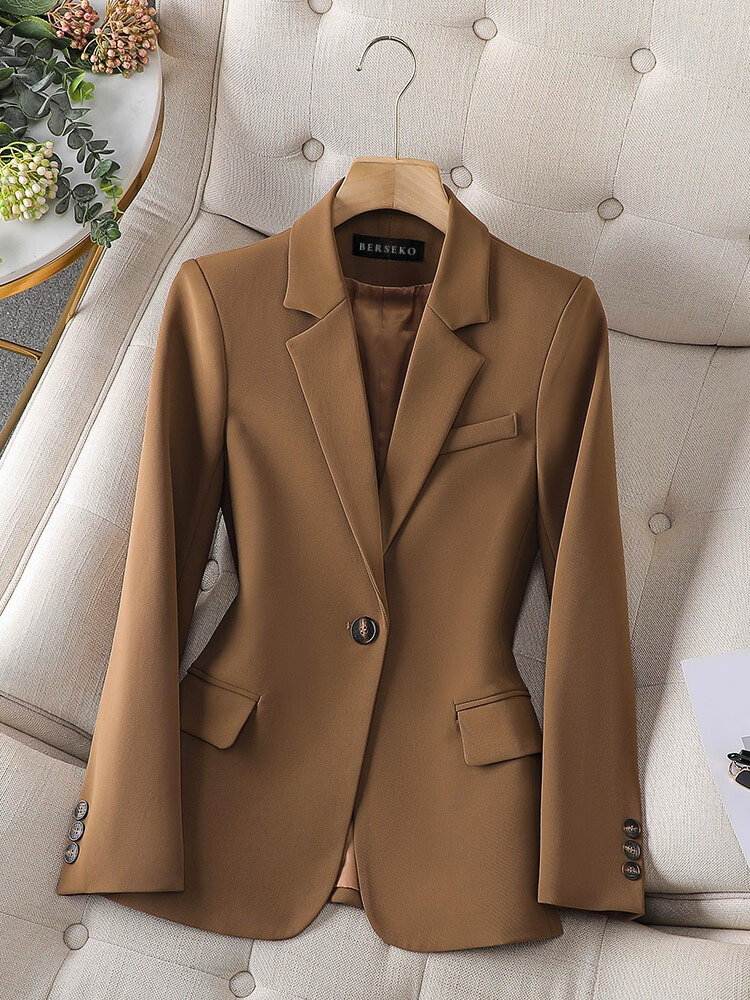 Celia Women's Black Blazer | Tailored Fit, Timeless Design 2