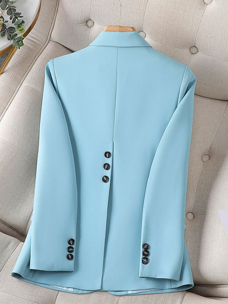 Celia Women's Black Blazer | Tailored Fit, Timeless Design 4