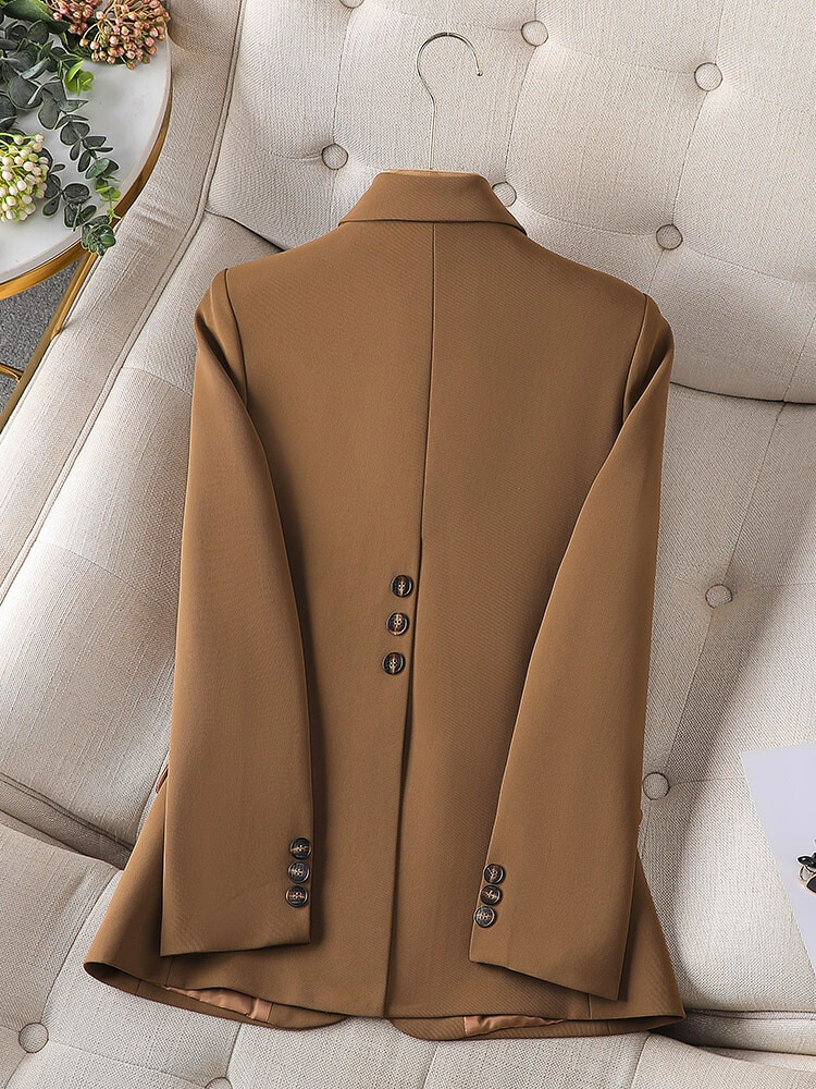Celia Women's Black Blazer | Tailored Fit, Timeless Design 6