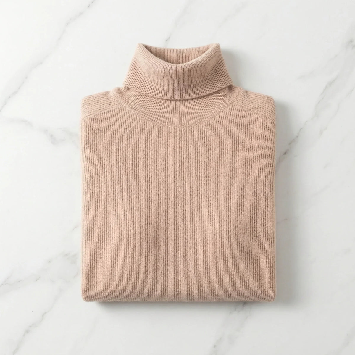 Celia Women's Black Turtleneck Sweater | Soft Rib Knit, Fitted Design 0