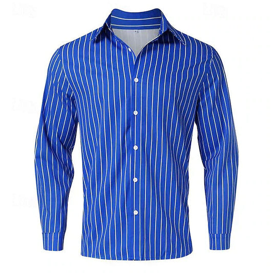 Chic Women's Striped Shirt | Breathable Fabric, Versatile Style 1