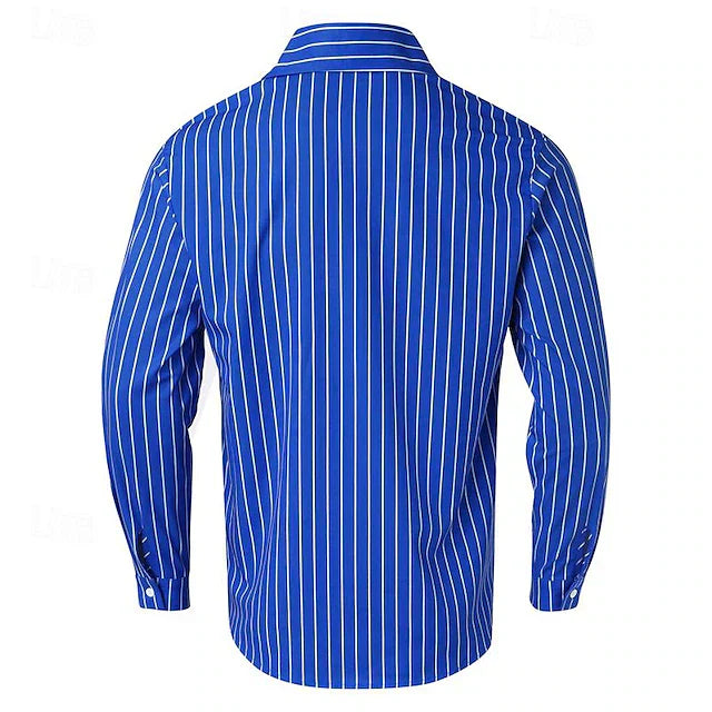 Chic Women's Striped Shirt | Breathable Fabric, Versatile Style 2
