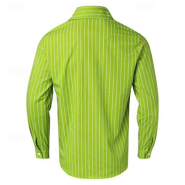 Chic Women's Striped Shirt | Breathable Fabric, Versatile Style 6