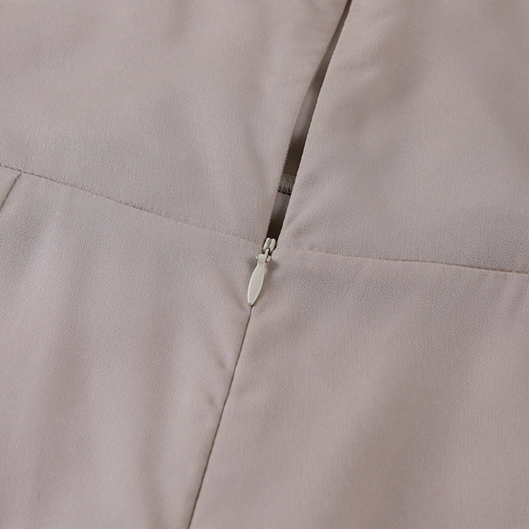 ALINA | Luxe Satin Maxi Dress with High Split