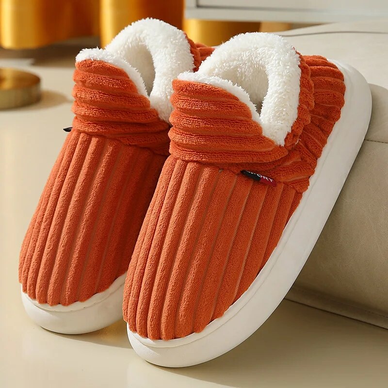 Coco Ladies Slippers | Soft Sherpa Fleece, Non-Slip Rubber Sole