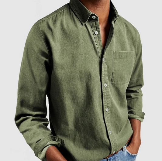 Coco Men's Cotton Shirt | 100% Breathable Fabric 1