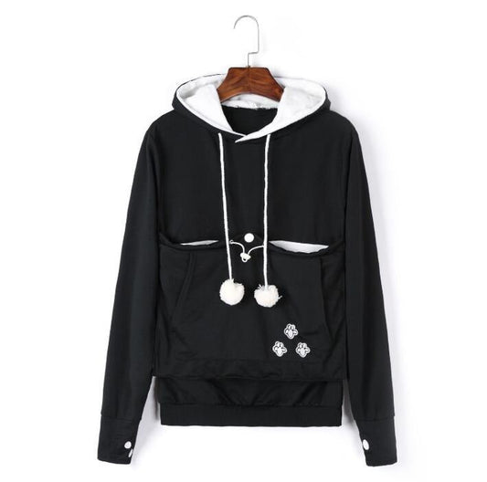 Cora Women's Hoodie | Soft Fabric, Cat Pocket Comfort 0