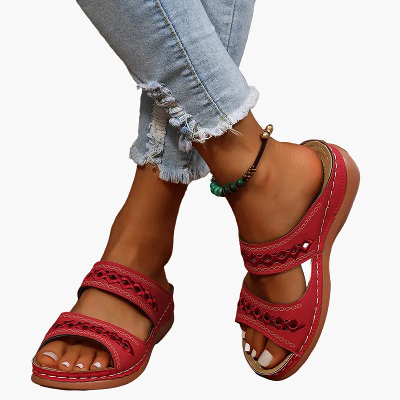 Cora Women's Sandals | Ergonomic Design, Memory Foam Insole 3