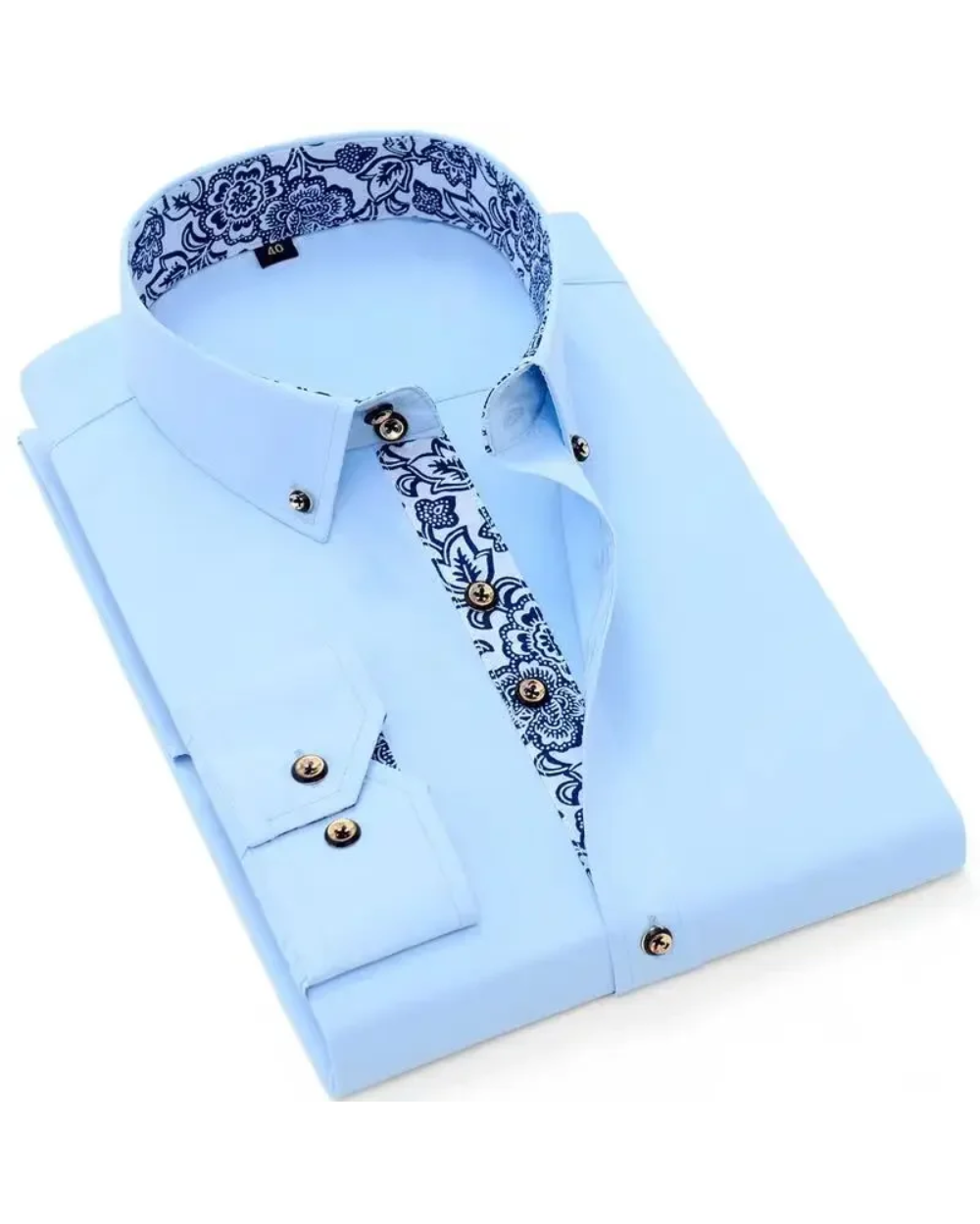 Cyrus Men's Dress Shirt | 100% Premium Cotton, Tailored Fit 3