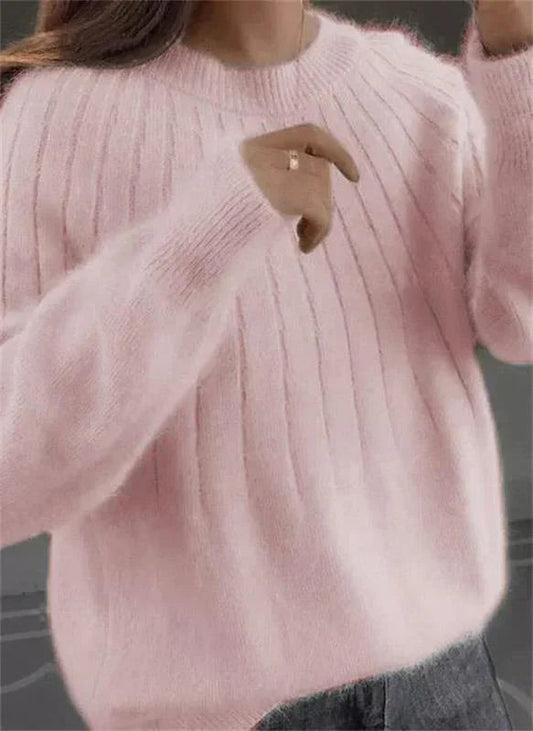 Daisy Dames Pullover | 100% Cashmere, Warm Beige Sweater