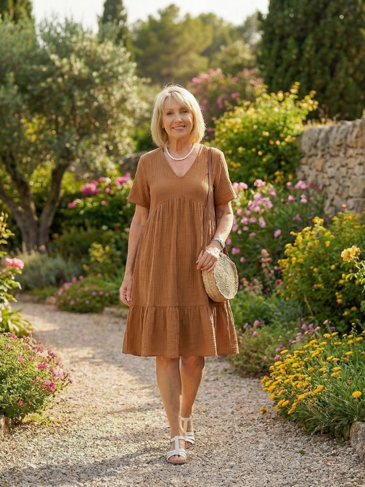 Daisy Women's Summer Dress | Lightweight Fabric, Relaxed Fit 0