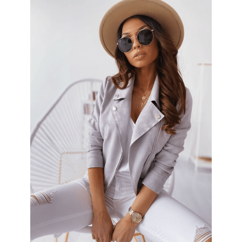 Women’s Long Sleeve Zipper Jacket – Chic & Versatile