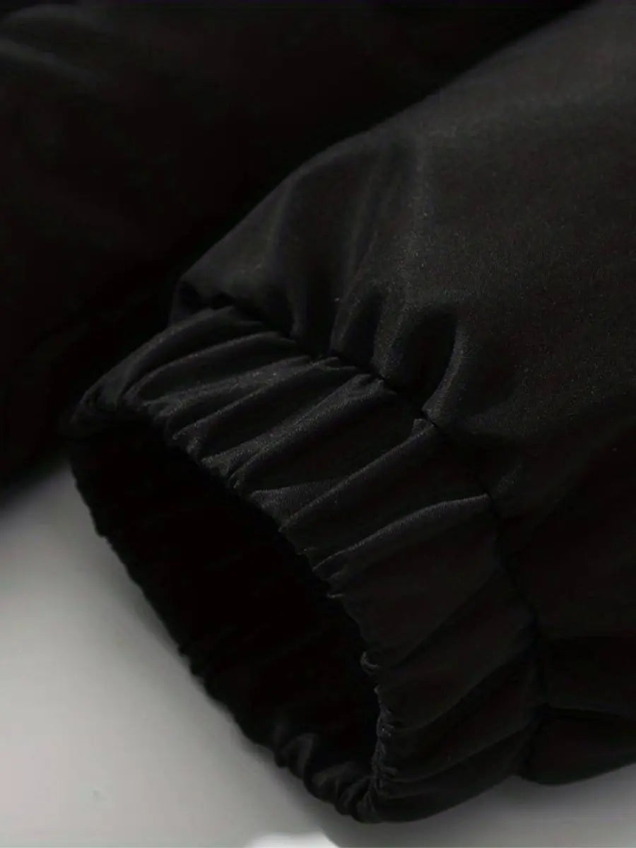 Women's Quilted Winter Jacket with High Collar for Optimal Warmth and Protection