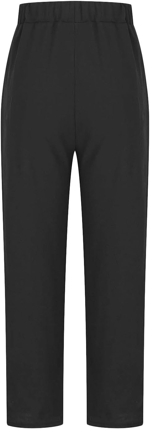 Dara Women's Trousers | Soft Linen, Casual Elegance 1