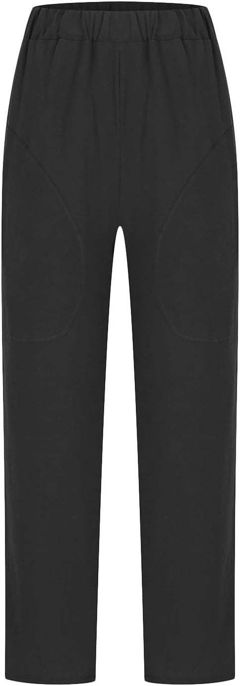 Dara Women's Trousers | Soft Linen, Casual Elegance 2