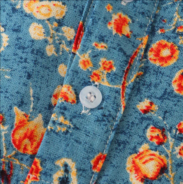 Dare Men's Summer Short Sleeve Shirt | Geometric Design, Comfortable Fit 2