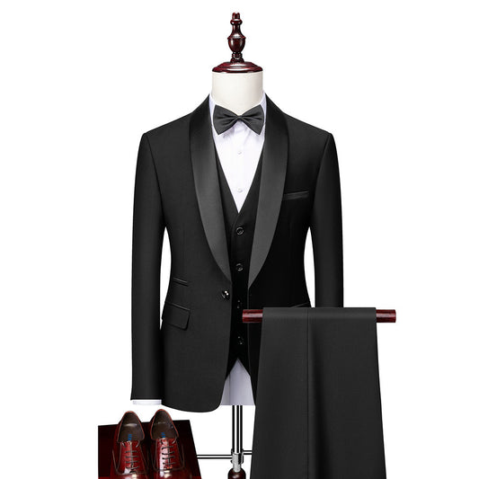 Dario Heren Suit Black | Slim Fit, Elegant Style