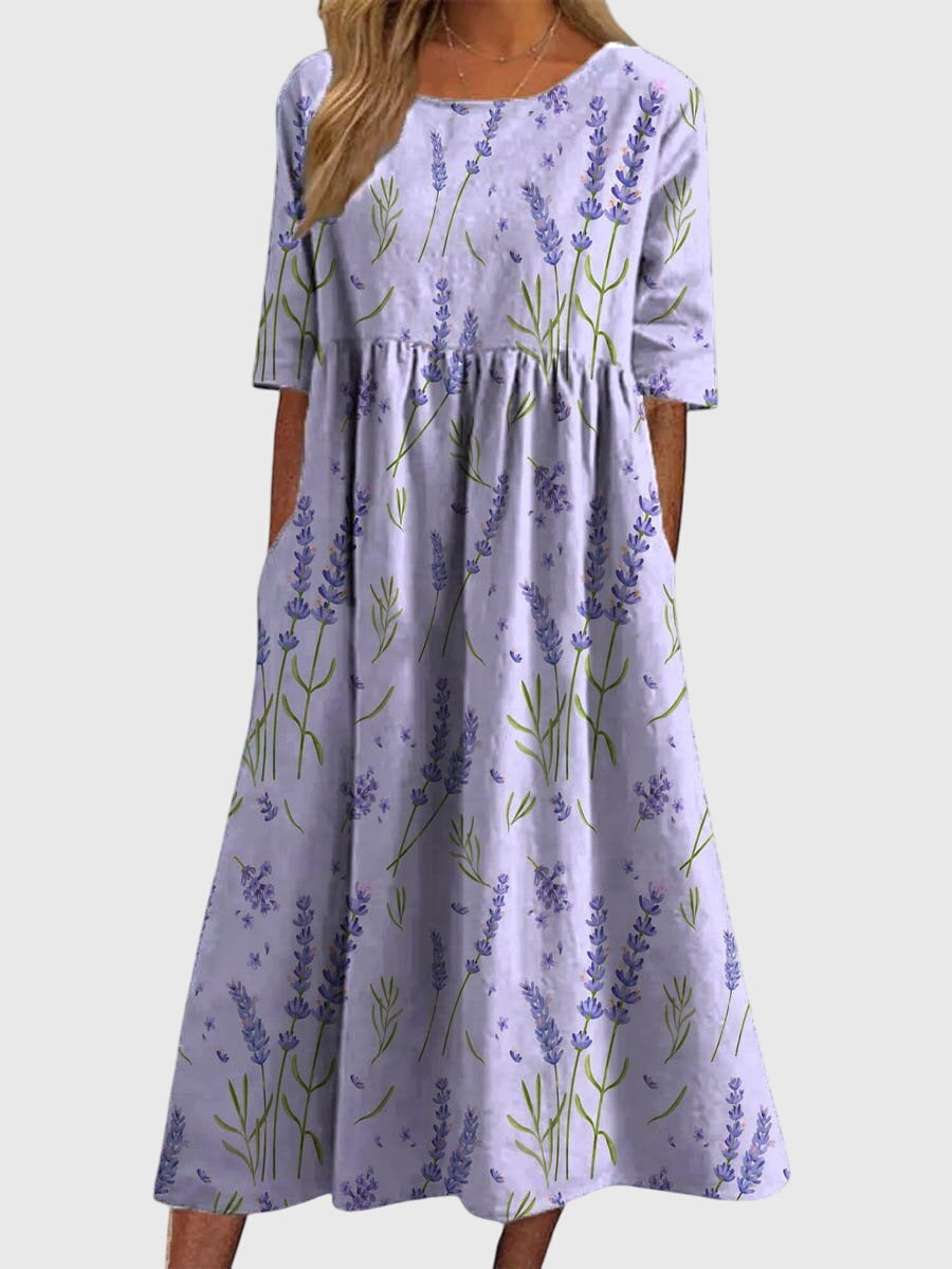 Diana Women's Dress | Elegant Embroidery, Flattering Fit 2