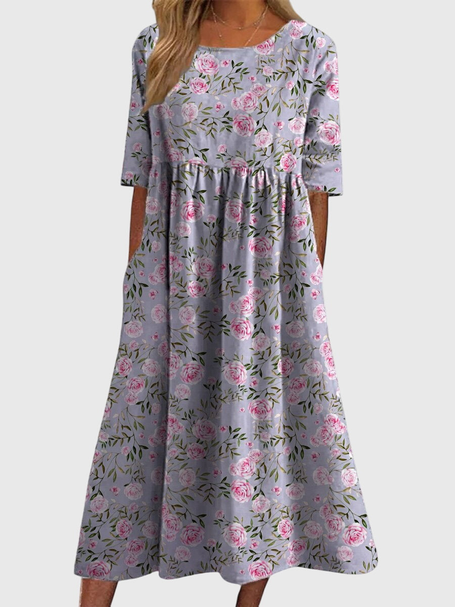 Diana Women's Dress | Elegant Embroidery, Flattering Fit 5