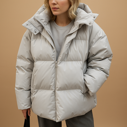 Diva Dames Jacket Winter | Lightweight, Waterproof Puffer with Hood