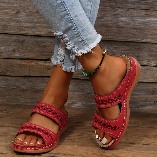 Dora Women's Sandals | Orthopedic Comfort, Retro Design 0