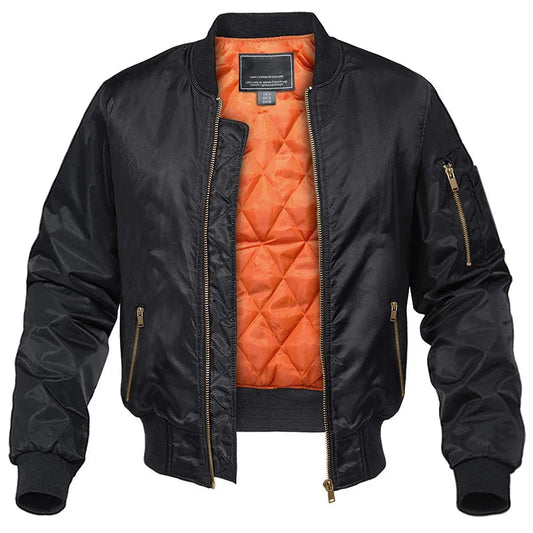 Duke Men's Bomber Jacket | Durable Polyester, Thick Winter Coat 0