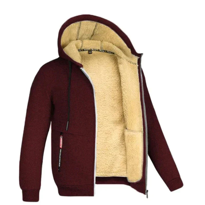 Ethan Men's Winter Vest | Knitted with Wool Lining, Modern Fit